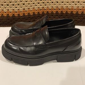 Zara Men’s Thick Sole Slip-on Penny Loafers